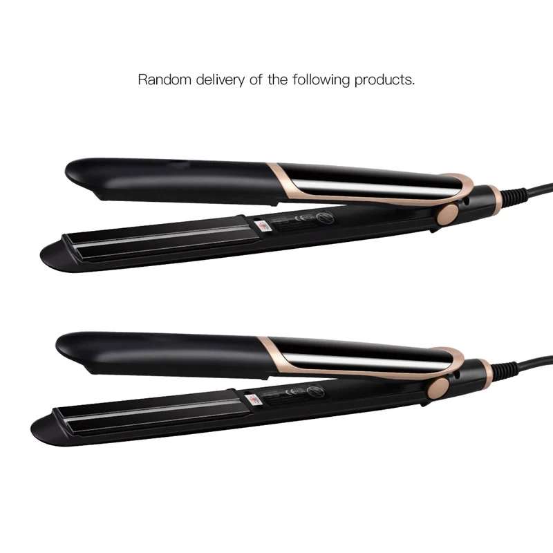 

Infrared Straight Professional Salon Ceramic Tourmaline Ionic Curling Hair Curler Flat Iron Steam Hair Straightener