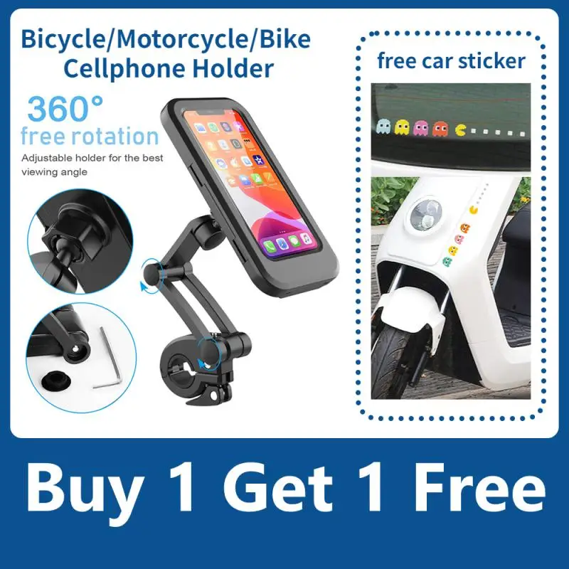 

Водонепроницаемый держатель для велосипеда, поддержка универсального мотоцикла, GPS, поворот на 360 °, регулируемый велосипедный держатель мобильного телефона, крепления, детали