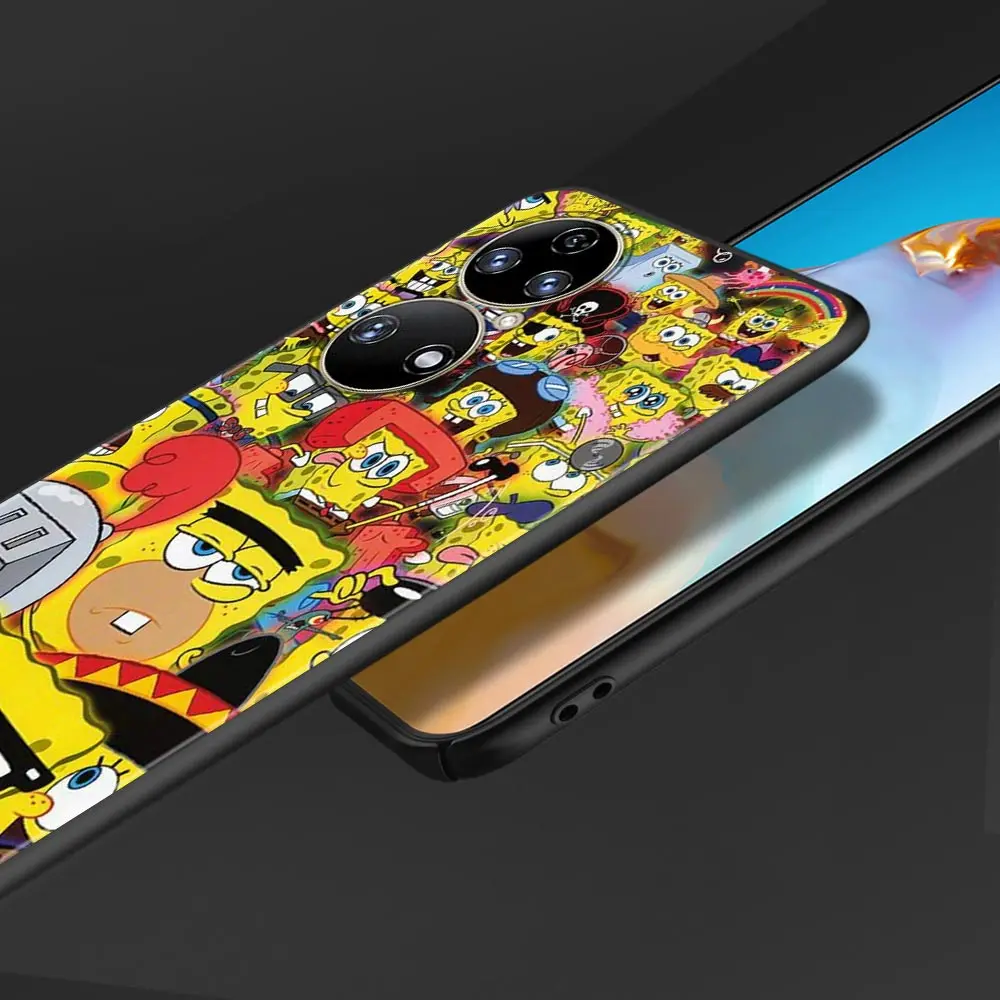 Чехол Губка Боб Патрик звезда для Huawei p30 p40 p50 p20 Pro Lite телефонный чехол Y9 Y9a Y7 Honor 50 pro