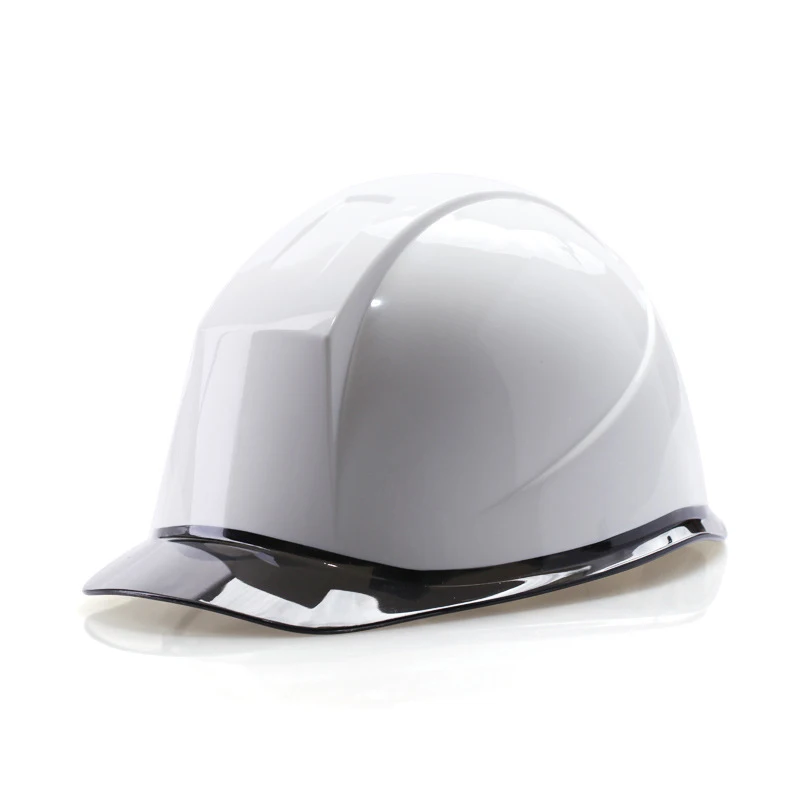 

1PC Worker Construction Site Protective Cap Ventilate ABS Hard Hat Reflective Stripe Safety Helmet