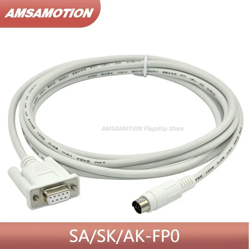 

SA/SK/AK-FP0 Suitable for Samkoon Series HMI Touch Panel Screen Connect Panasonic FP0 FP2 PLC Programming Cable