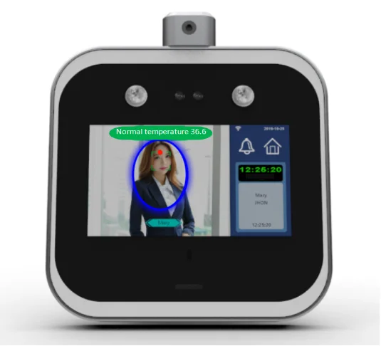 

UT690 Non-contact Body Temperature Measuring and Facial Recognition Access control