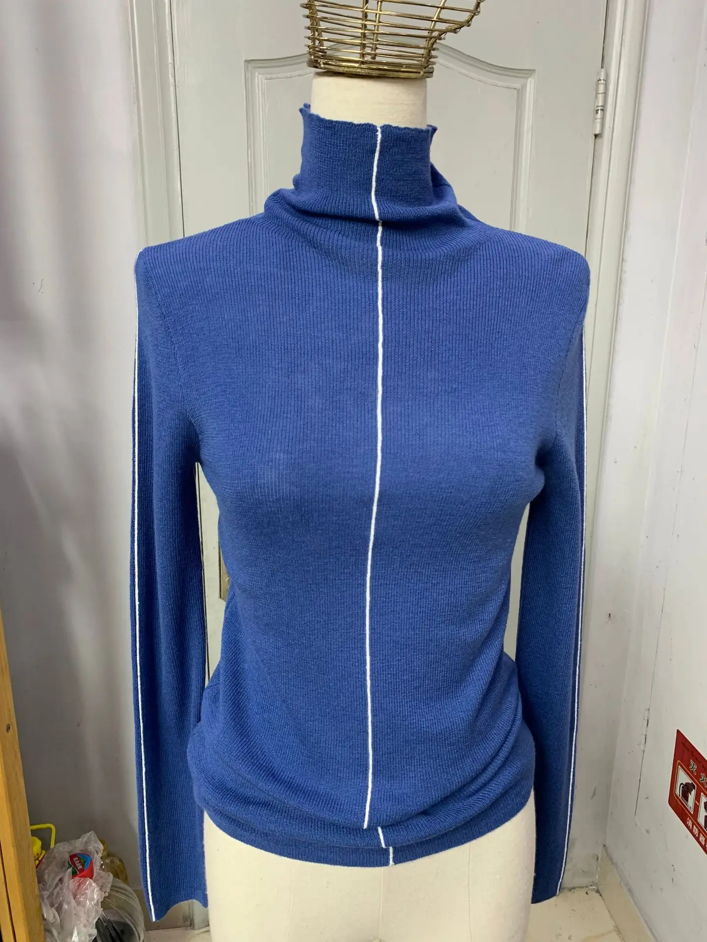 

Autumn and winter women's pure color jacket leisure style high collar long sleeve 2022 gray