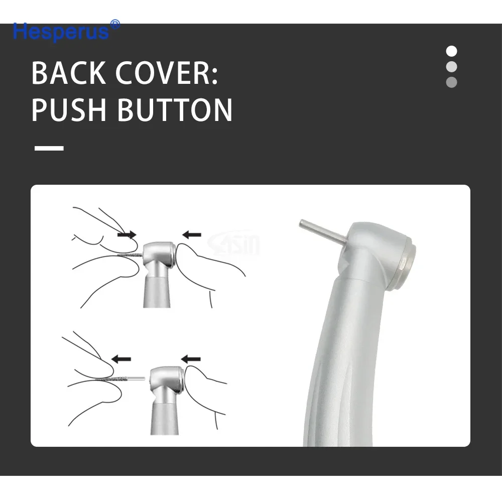 Наборы наконечников Den Tal оптоволоконная турбина высокоскоростная вращающаяся