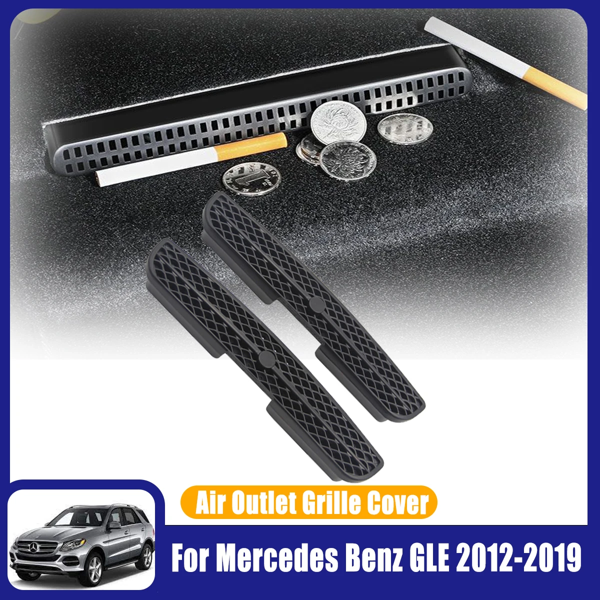 Крышка вентиляционного отверстия для Mercedes Benz GLE W166 GL GLS 2012-2019 автомобильная