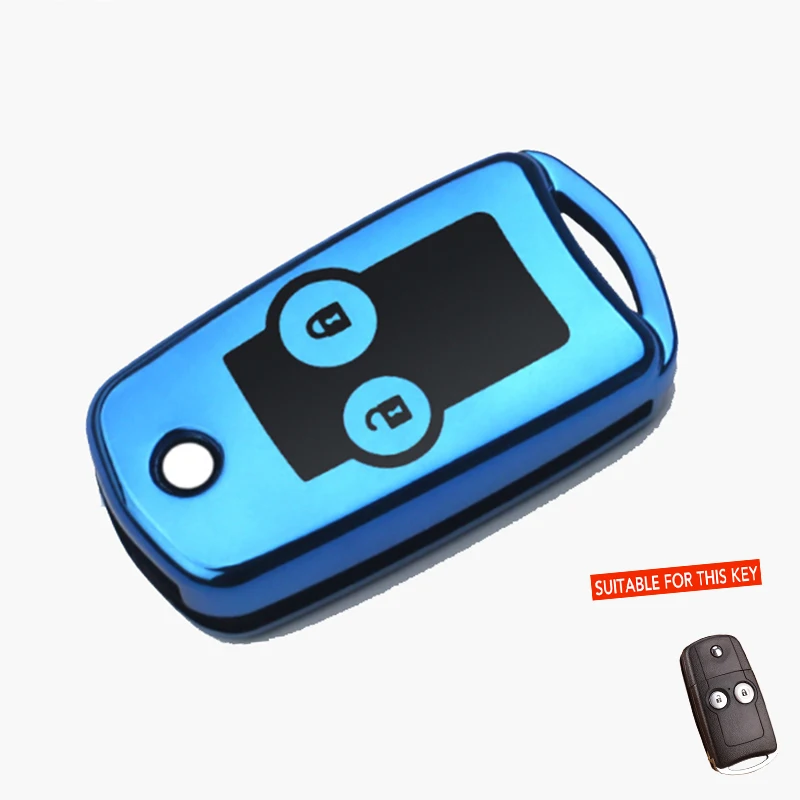 2/3 Кнопки TPU Кейс для Honda Accord Acura Mdx Rdx TL TSX Zdx 2010 2011 Складной пульт дистанционного управления автомобилем Аксессуары на.
