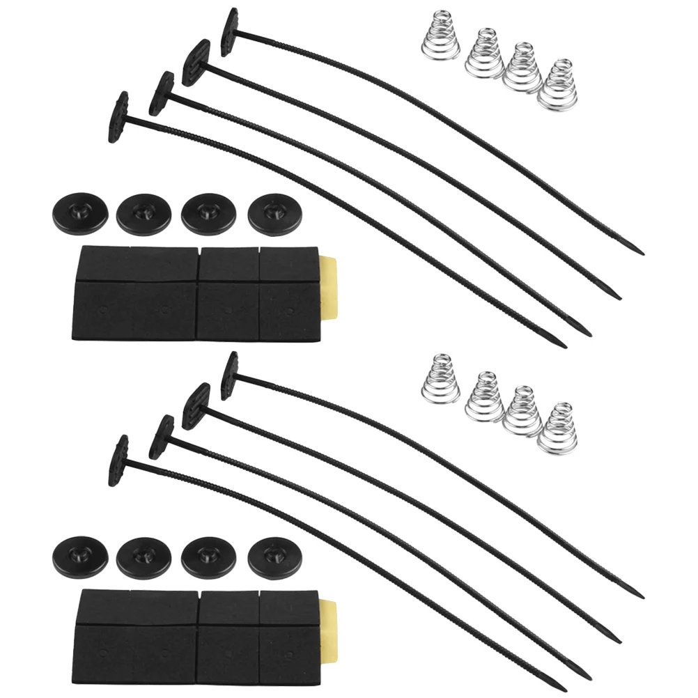 

2 Set Push Through Radiator Tie Strap Modification Fan Mounting Car Fan Cooler Mount Car Fan Mount Set