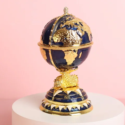 Металлический футляр для украшений Faberge Classics