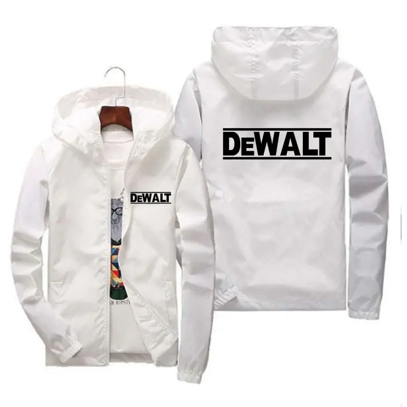 

DEWALT Coat Windbreaker Mountaineering Raincoats Parkas Men's Jackets Techwear Men's Spring Jumper Clothing Clothes Coats