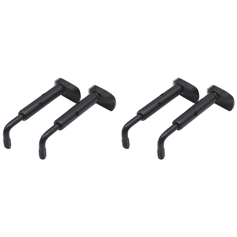 

2Pair Of 4/4, 3/4 Size Violin Chinrest Chin Rest Clamp Screw Black Color Detachable