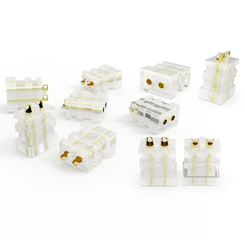 

10 Шт. 0.78 2 Pin Jack Женский Гнездо Пользовательские DIY Углубление Встроенный In-Ear Мониторы HiFi Наушники Аудио Аксессуары Кабель Разъем Штекеры