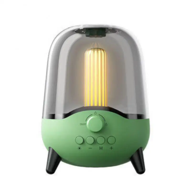 

Colorful Led Mini Subwoofer Music Sound Column Bass Dazzle Night Light Creative Wireless Speakers For Pc Phone Led For Home