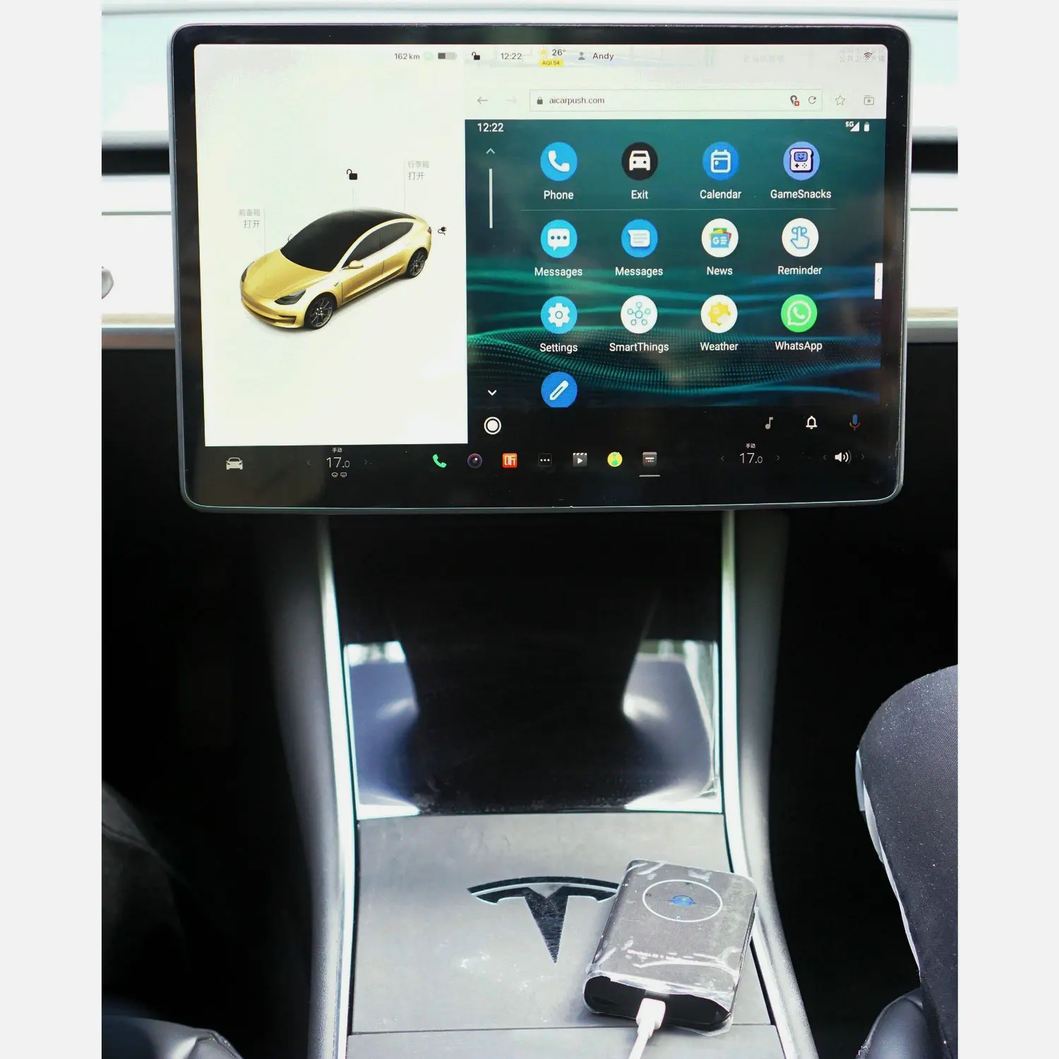 Беспроводной ключ CarPlay для Tesla USB Connect Android Авто DSP настройки онлайн обновленная