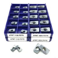 apkt1135 apmt1135 pdtr lt30 indexable milling insert carbide insert turning tool cnc metal lathe tools high quality cutting tool