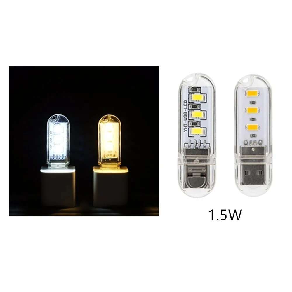 

HTHwish Портативная USB лампа для чтения тёплый белый