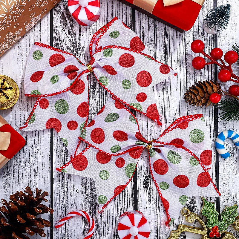 3 шт. новая рождественская лента с блестками волнистая точка домашняя вечеринка