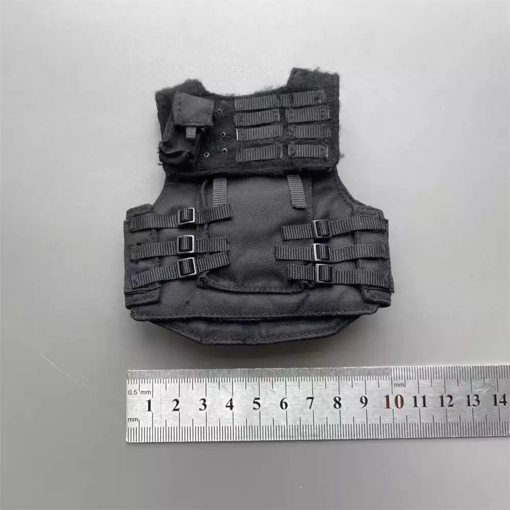 Масштаб 16: Спецназ ZYTOYS — солдатская кукла в черном жилете с подсумками, аксессуары для 12-дюймовых фигурок (art.: 3920d4914f2ee) - 3920d4914f2ee