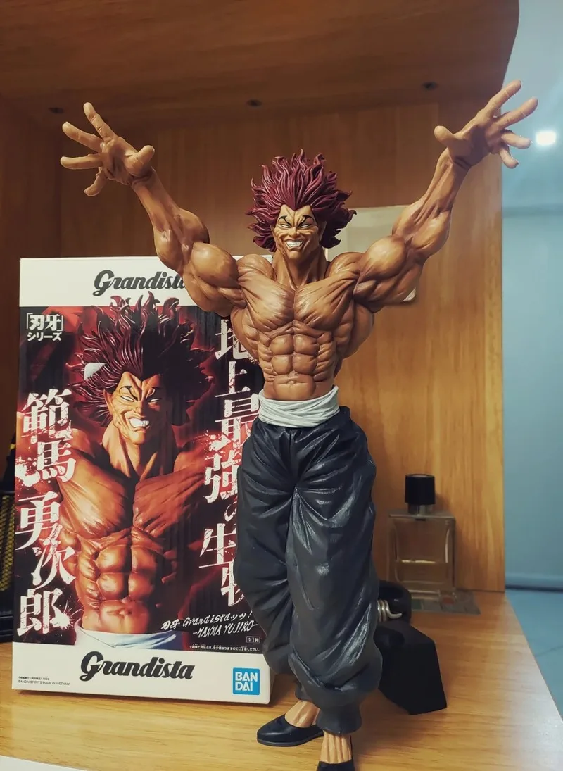 Фото Оригинальная фигурка Banpresto Grandista: Ханма Юджиро (Баки) — Самый сильный герой, ПВХ статуэтка для коллекции и демонстрации (для взрослых) №2