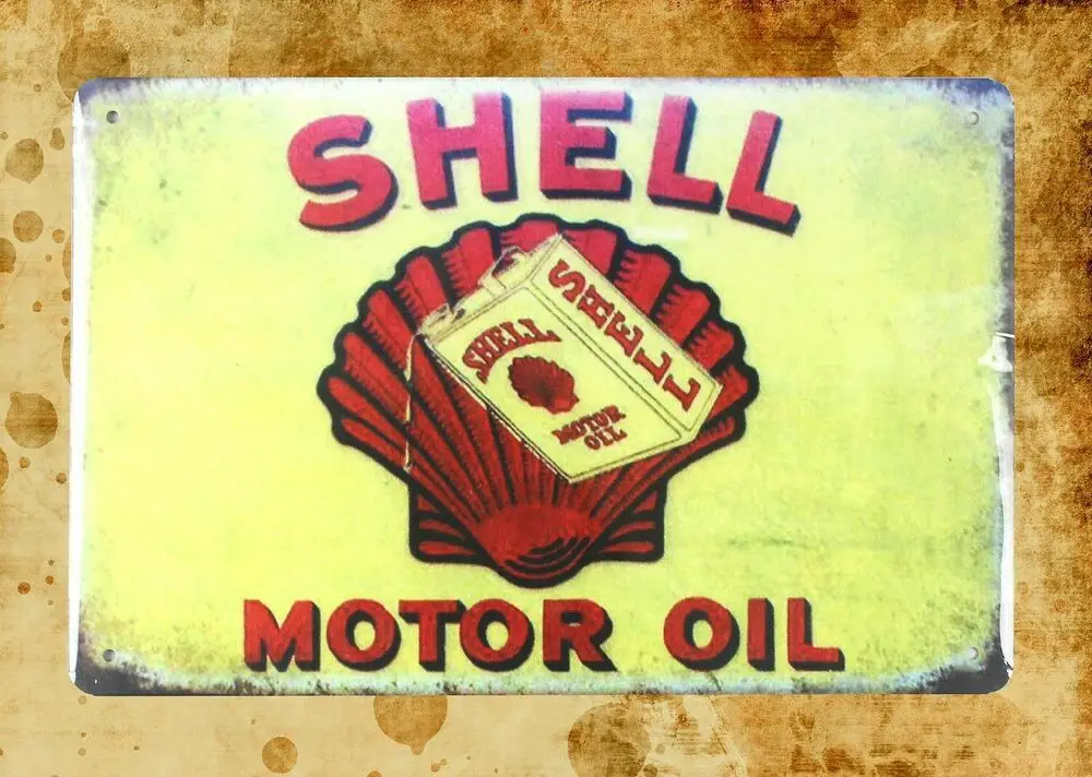 

Оболочка motor oil Оловянная металлическая табличка металлические настенные знаки