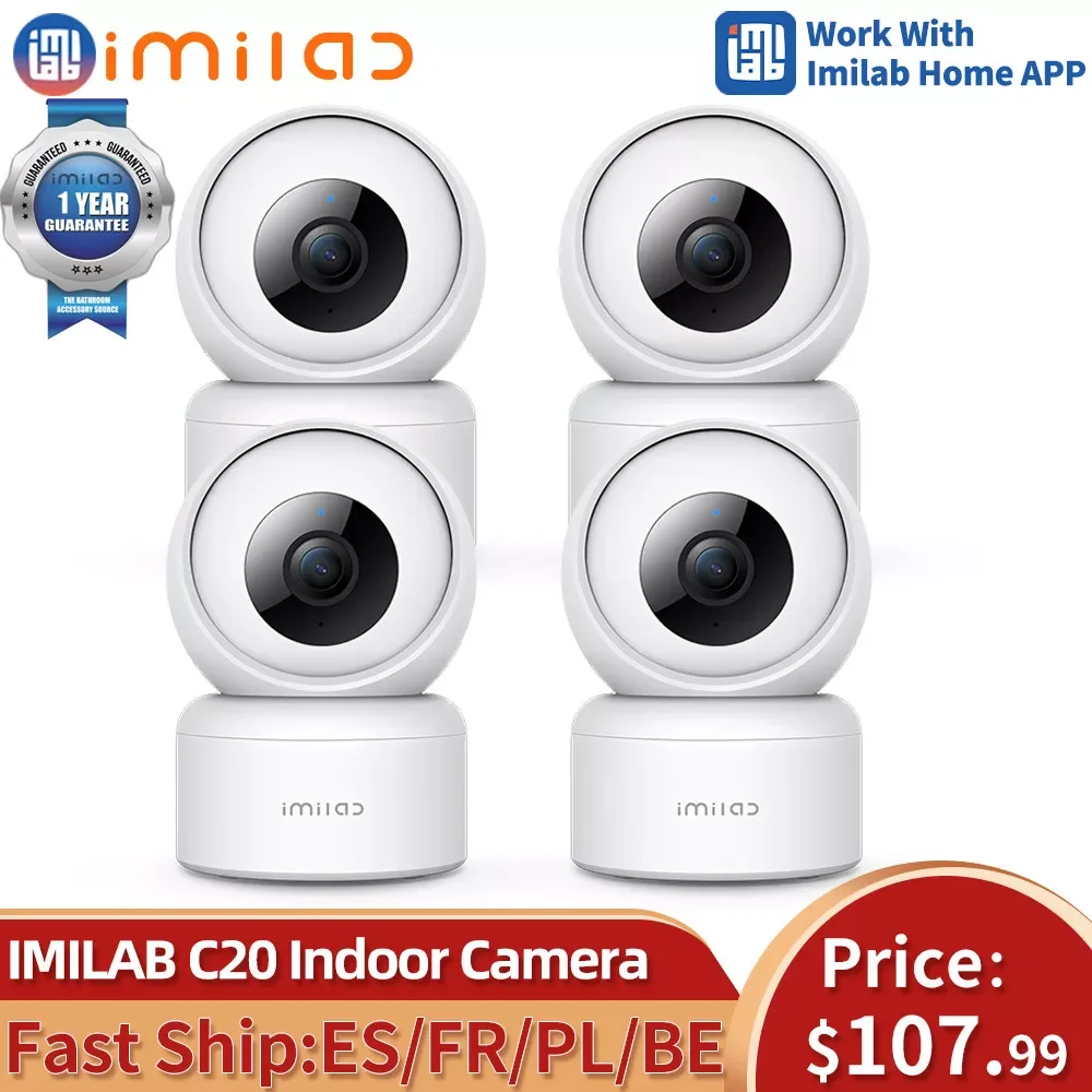 

IP-камера видеонаблюдения C20 для дома, Wi-Fi, 1080P HD, 360 °