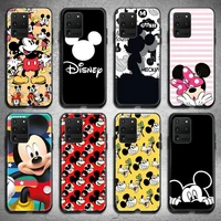 mickey mouse minnie mouse phone case for samsung galaxy s21 plus ultra s20 fe m11 s8 s9 plus s10 5g lite 2020