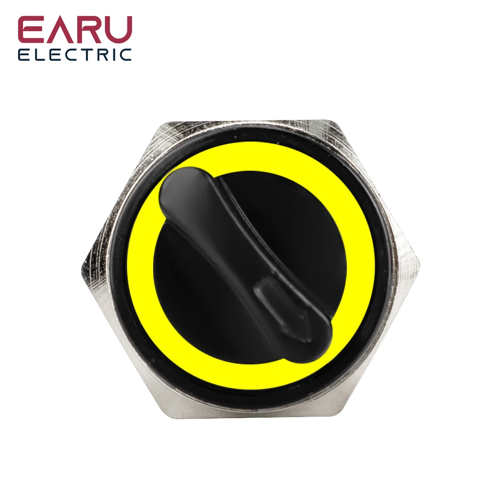 

Металлический поворотный переключатель EARUELECTRIC 2/3 положения
