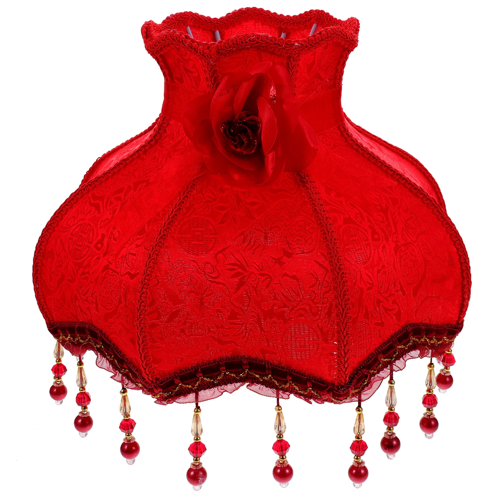 

Replacement Lampshade Large Fabric Cloth Vintage Bedside Desktop Accessories Ceiling Light European