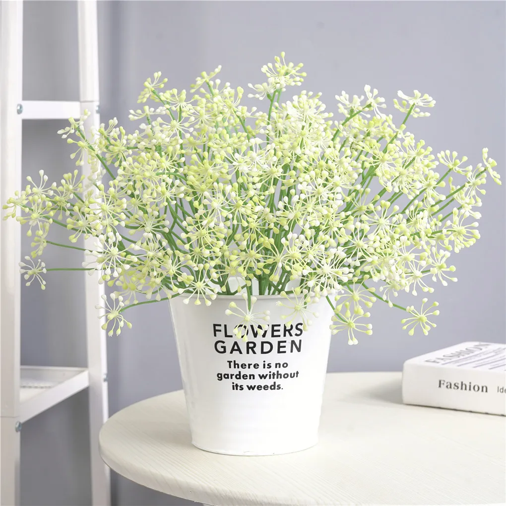 

Artificial Flower Wedding Party Plastic Floral Decor Home Office Hotel Fake Flower Bouquet