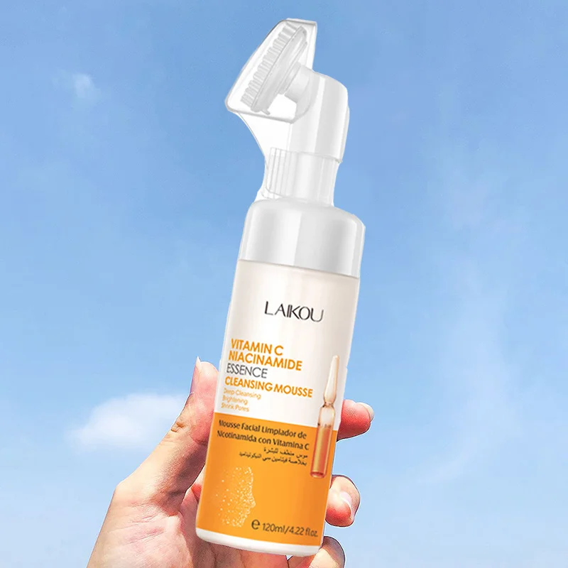 Витамин С Niacinamide очищающий мусс очищающее средство для лица Пена глубокое