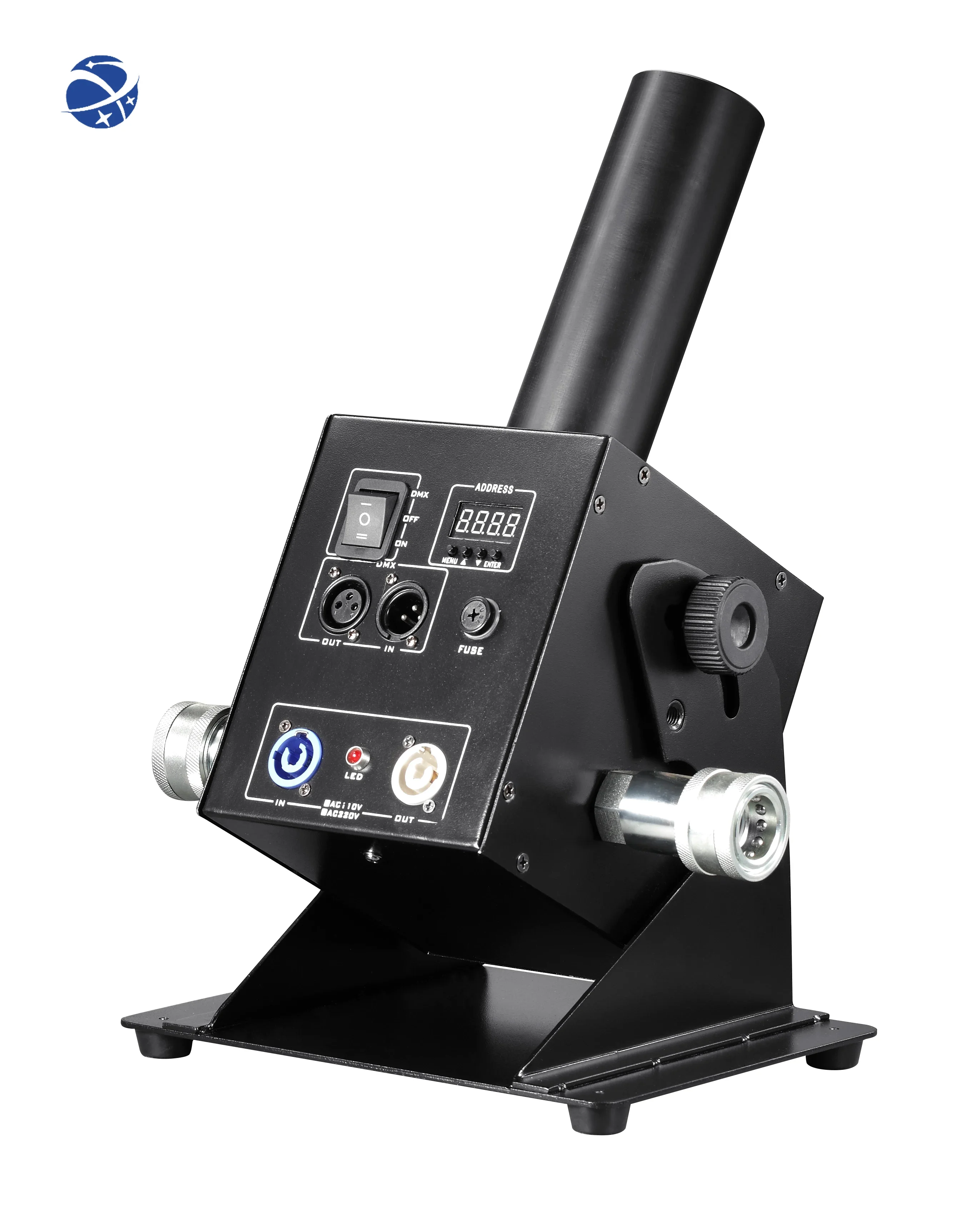 YISEN Co2 Cryo Регулируемый многоугольный струйный аппарат Dmx 8-10 м Dj вечерние Club