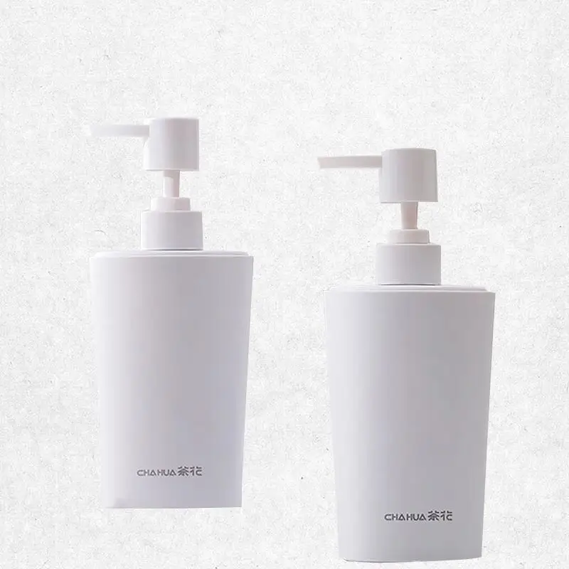 

CHAHUA Shampoo Body Wash Bottled Travel Home Bathroom Lotion Bottle Storage Bottle White Press Type 1 Pack