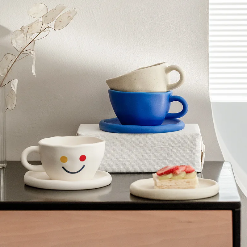 Керамические кружки в скандинавском стиле кофейная чашка бытовая для латте
