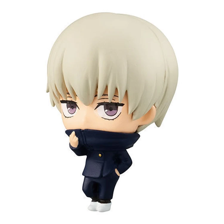 Оригинальные фигурки BANDAI SD02 7 шт./компл. juютсу Kaisen Gojou Yuuji Toge Getou Nanami Maki Panda Cute Gashapon |