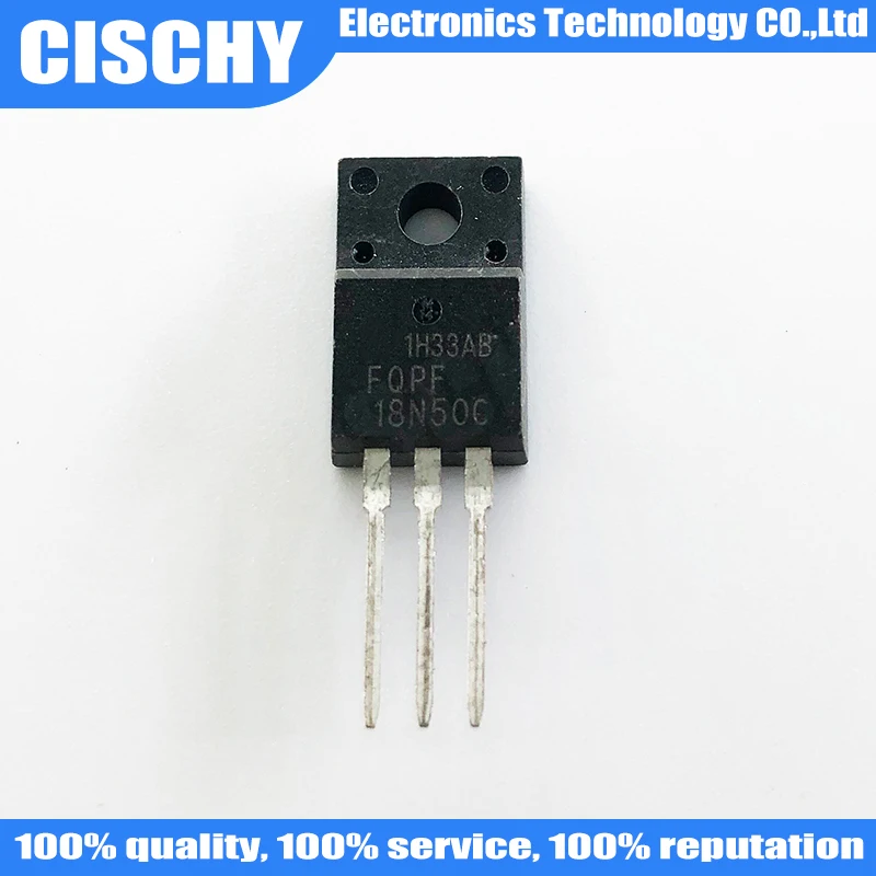 10 шт. FQPF18N50C-220 18N50C TO-220F 18N50 TO220 FQPF18N50 TO220F MOSFET транзисторы новый оригинальный |
