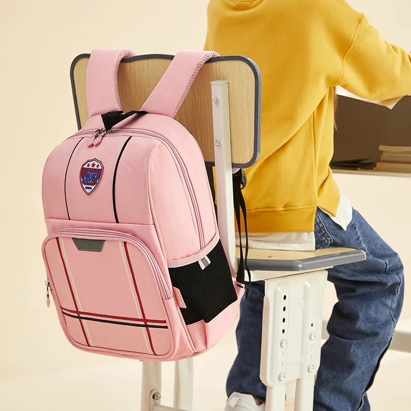 School Backpack Backpack for Girls School Bag Boys Backpack Elementary School Bag Decompression Spine Protection Reflection