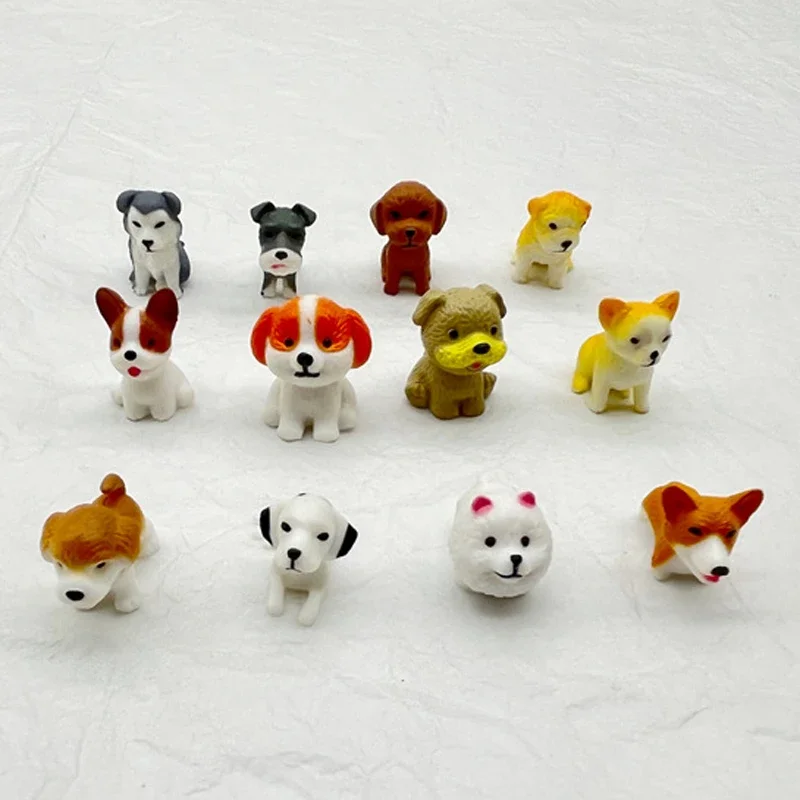 Оригинальный мультяшный милый строительный бульдог терьер Сиба-ину корги