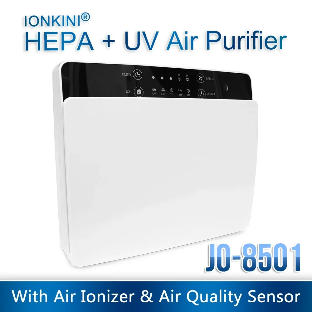 JO-8501 110V 220V домашний настенный Настольный очиститель воздуха УФ HEPA