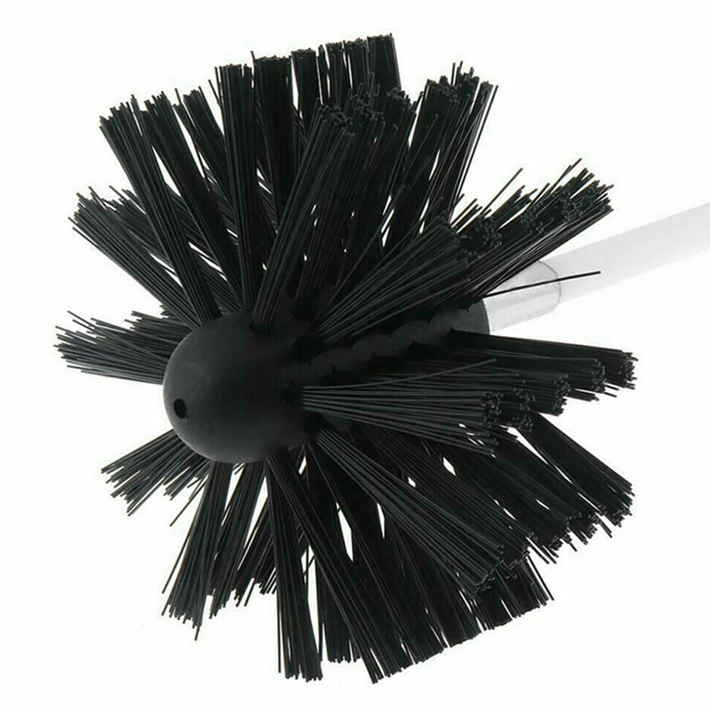 12/17pcs Chimney Brush Set Household Industrial Boiler Dryer Cleaning Tool Rotary Sweep System Fireplace Clean Kit |