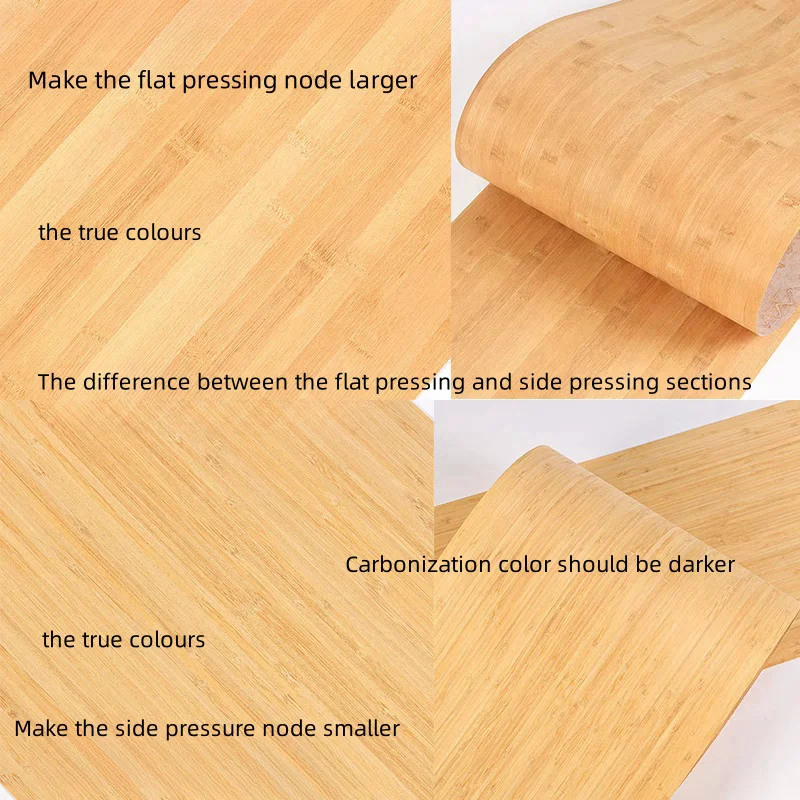 Шпон для гардероба натуральная бамбуковая кожа мебель деревянный шпон