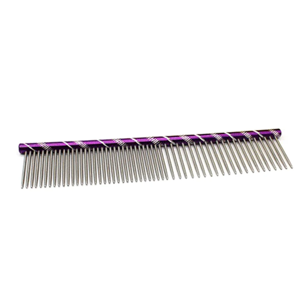 

Comb Dog Grooming Combs Metal Dogs Cat Cats Pet Dematting Hair Matted Detangler Essentials Shedding Brush Doodles Indoor