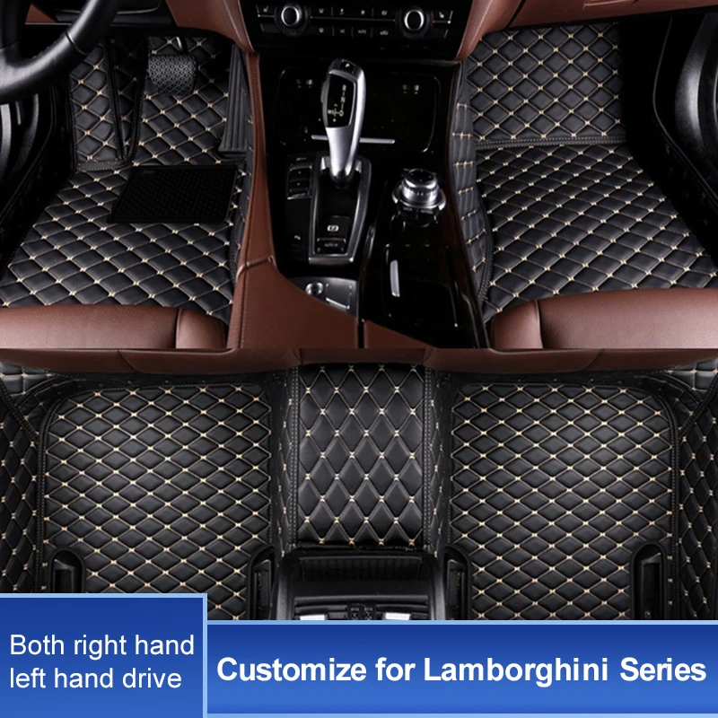 

Custom Floor Mat Customize Make for Lamborghini Vehicles Thicken Durable Carpet Mat for Lamborghini Uevs Aventador Huracan