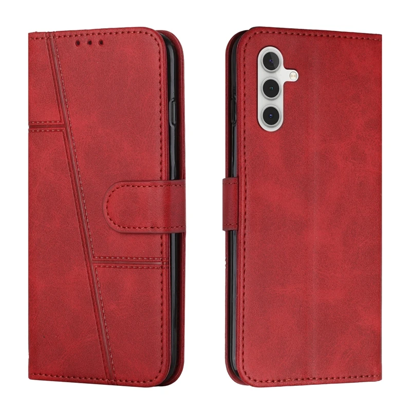 Фото Для Samsung Galaxy S25 FE Чехол-книжка с откидной крышкой для Samsung S25 FE S25FE SM-S731B Защитный чехол для телефона Кожаный чехол №2