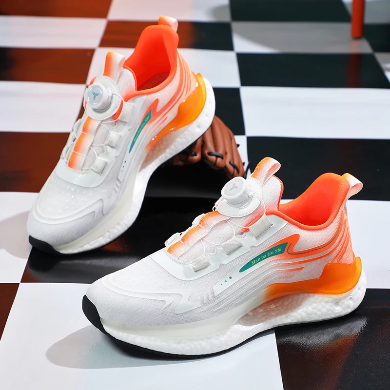 

Унисекс кроссовки с поворотной пряжкой; Мужские дышащие кроссовки; Женские Легкие уличные кроссовки; Обувь для бега; Прямая поставка