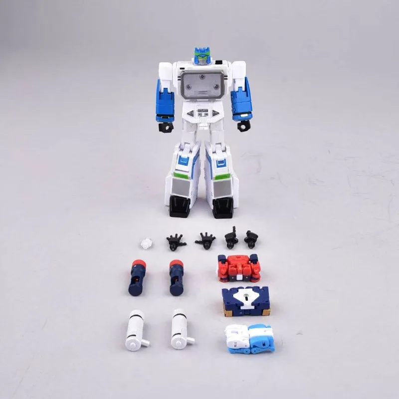 【В наличии】SD-01B Soundwave White: Премиальная окрашенная мини-фигурка-трансформер с кассетами Laserbeak и Ravage (art.: 3920da7f969da) - 3920da7f969da