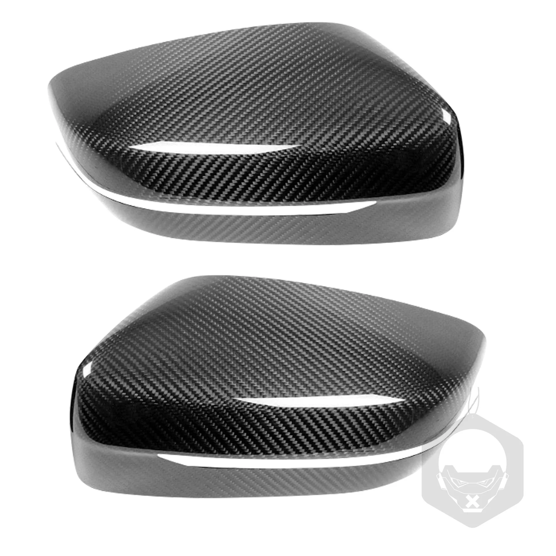 

Suitable for BMW 16-18 G11 G12 7 series 740i 750i carbon fiber rearview mirror shell decorative sticker