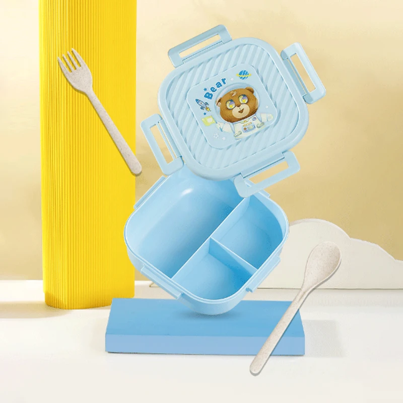 Детский Ланч-бокс С Единорогом - Герметичный Контейнер Для Хранения В