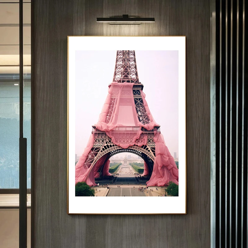 Современный сюрреалистичный строительный пейзаж Поп Модные постеры и принты