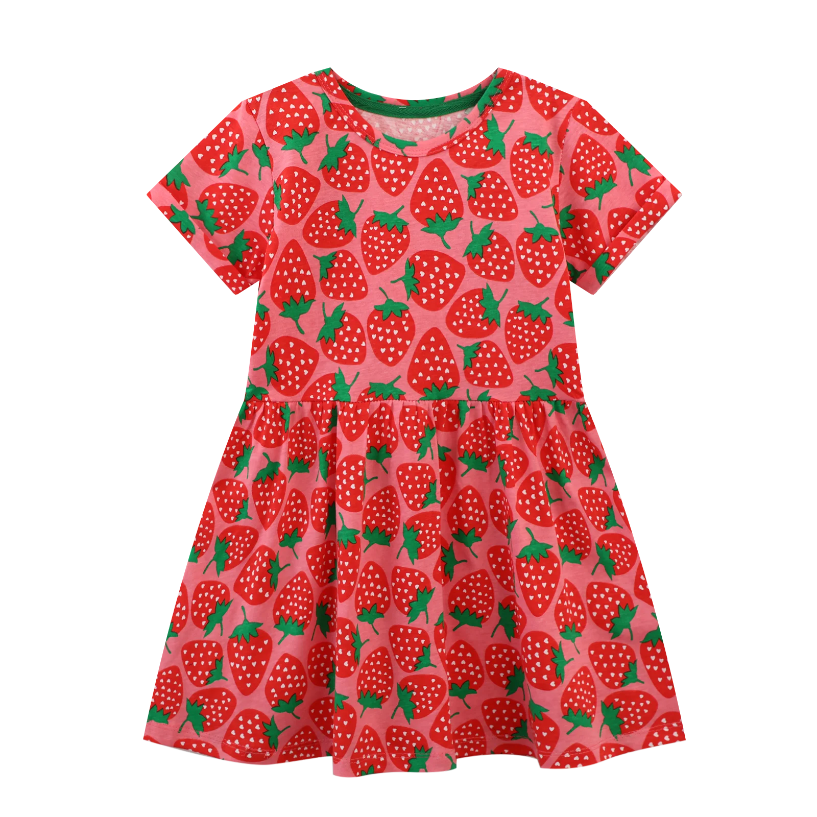 Платье в полоску для маленьких девочек Jumping Meters летние платья с цветочным принтом