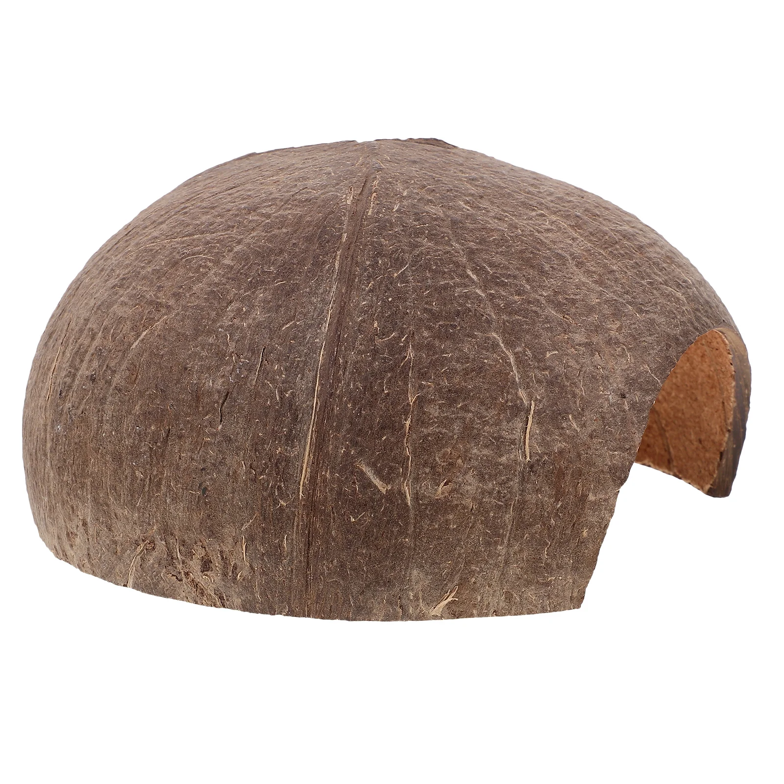 Укрытие из скорлупы кокоса скрывающее место для рептилий леопардовый принт змея