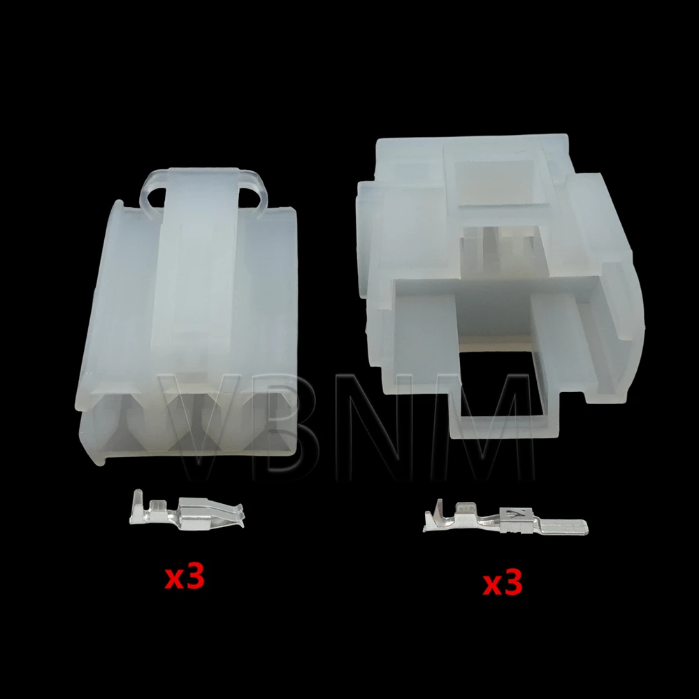 

3-контактный 1J0919321 автомобильная белая розетка, автоматический провод, кабельная вилка, автомобильный пластиковый корпус, разъем